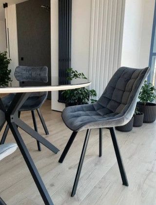 Стул Halmar K332 серый/черный купить в Минске