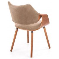 Стул Halmar K396 бежевый/орех купить в Минске