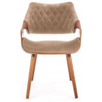 Стул Halmar K396 бежевый/орех купить в Минске