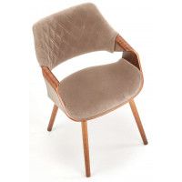 Стул Halmar K396 бежевый/орех купить в Минске