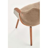 Стул Halmar K396 бежевый/орех купить в Минске