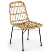 Стул HALMAR K401 натуральный/черный Стул HALMAR K401 натуральный/черный