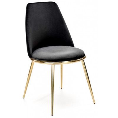 Стул HALMAR K460 черный/золотой купить в Минске