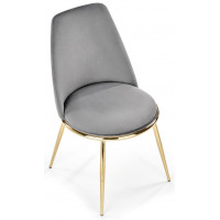 Стул HALMAR K460 серый/золотой купить в Минске