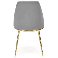 Стул HALMAR K460 серый/золотой купить в Минске