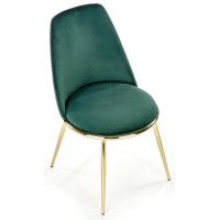 Стул HALMAR K460 темно-зеленый/золотой купить в Минске