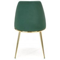 Стул HALMAR K460 темно-зеленый/золотой купить в Минске