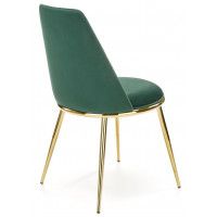 Стул HALMAR K460 темно-зеленый/золотой купить в Минске