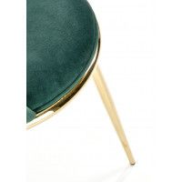 Стул HALMAR K460 темно-зеленый/золотой купить в Минске