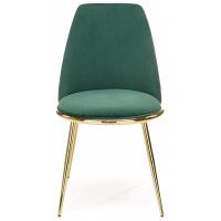 Стул HALMAR K460 темно-зеленый/золотой купить в Минске