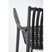 Стул садовый HALMAR K492 черный купить в Минске Стул садовый HALMAR K492 черный купить в Минске