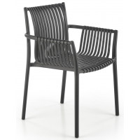Стул садовый HALMAR K492 черный купить в Минске Стул садовый HALMAR K492 черный купить в Минске