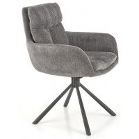 Кресло HALMAR K495 серый/черный купить в Минске