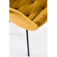 Стул поворотный Halmar K519 горчичный/черный купить в Минске Стул поворотный Halmar K519 горчичный/черный купить в Минске
