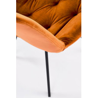 Стул поворотный Halmar K519 корица/черный купить в Минске Стул поворотный Halmar K519 корица/черный купить в Минске