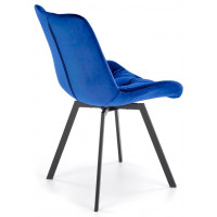 Стул поворотный Halmar K519 синий/черный купить в Минске