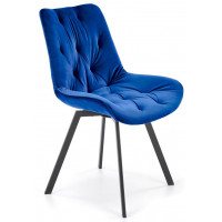 Стул поворотный Halmar K519 синий/черный купить в Минске