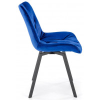 Стул поворотный Halmar K519 синий/черный купить в Минске