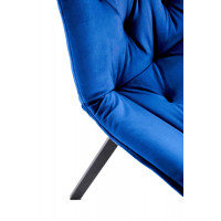 Стул поворотный Halmar K519 синий/черный купить в Минске