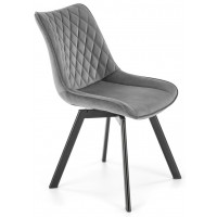 Стул поворотный Halmar K520 темно-серый/черный купить в Минске Стул поворотный Halmar K520 темно-серый/черный купить в Минске