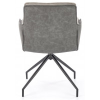 Стул поворотный Halmar K523 серый/черный купить в Минске