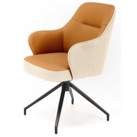 Стул поворотный Halmar K527 коричневый/черный купить в Минске