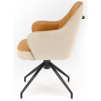 Стул поворотный Halmar K527 коричневый/черный купить в Минске