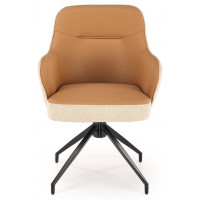 Стул поворотный Halmar K527 коричневый/черный купить в Минске