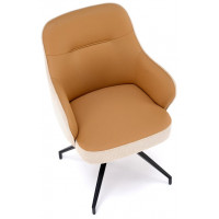 Стул поворотный Halmar K527 коричневый/черный купить в Минске