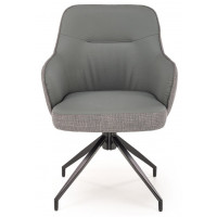 Стул поворотный Halmar K527 серый/черный купить в Минске