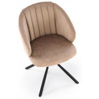 Стул поворотный Halmar K533 капучино/черный купить в Минске Стул поворотный Halmar K533 капучино/черный купить в Минске