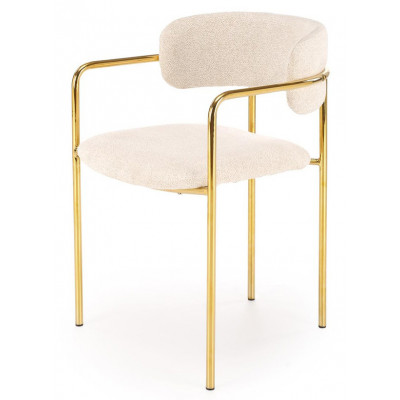 Стул Halmar K537 кремовый/золотой купить в Минске