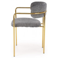 Стул Halmar K537 серый/золотой купить в Минске Стул Halmar K537 серый/золотой купить в Минске