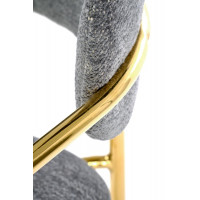 Стул Halmar K537 серый/золотой купить в Минске Стул Halmar K537 серый/золотой купить в Минске