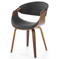 Стул Halmar K544 черный/орех