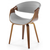 Стул Halmar K544 серый/орех