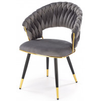 Стул Halmar K551 серый/черный/золотой купить в Минске Стул Halmar K551 серый/черный/золотой купить в Минске