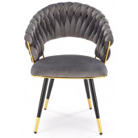 Стул Halmar K551 серый/черный/золотой купить в Минске Стул Halmar K551 серый/черный/золотой купить в Минске