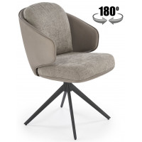 Стул поворотный Halmar K554 серый/светло-серый/черный