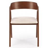 Стул Halmar K562 бежевый/орех купить в Минске