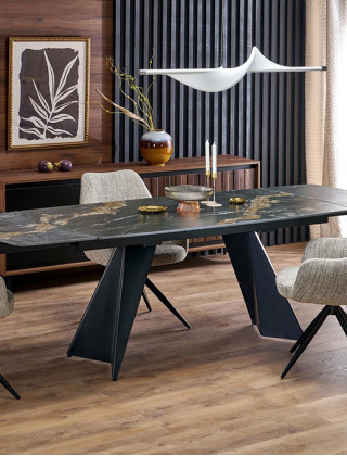 Стул поворотный Halmar K564 бежевый/черный купить в Минске