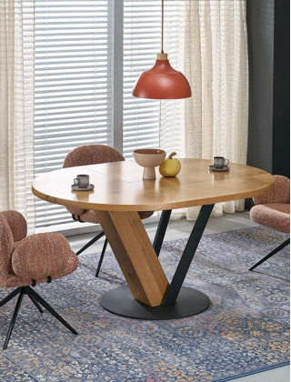 Стул поворотный Halmar K568 корица/черный купить в Минске