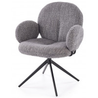 Стул поворотный Halmar K568 серый/черный купить в Минске