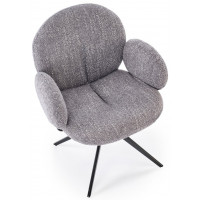 Стул поворотный Halmar K568 серый/черный купить в Минске