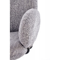 Стул поворотный Halmar K568 серый/черный купить в Минске