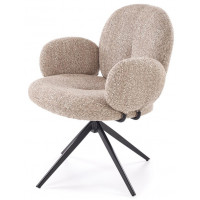Стул поворотный Halmar K568 темно-бежевый/черный купить в Минске