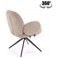 Стул поворотный Halmar K568 темно-бежевый/черный купить в Минске