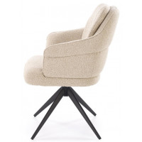 Стул поворотный Halmar K570 бежевый/черный купить в Минске Стул поворотный Halmar K570 бежевый/черный купить в Минске