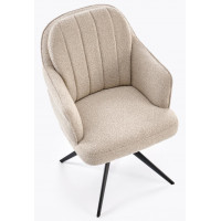 Стул поворотный Halmar K570 бежевый/черный купить в Минске Стул поворотный Halmar K570 бежевый/черный купить в Минске