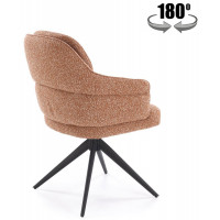 Стул поворотный Halmar K570 корица/черный купить в Минске